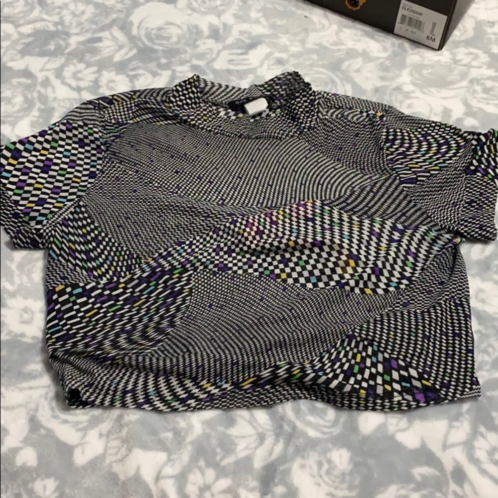 DollsKill Trippy Mesh Crop Top!